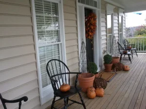 Devins porch from left